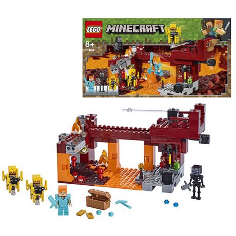 Конструктор LEGO Minecraft 21154 Лего Майнкрафт Мост Ифрита