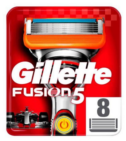 Сменные кассеты для бритья Gillette Fusion5 Power, 8 шт