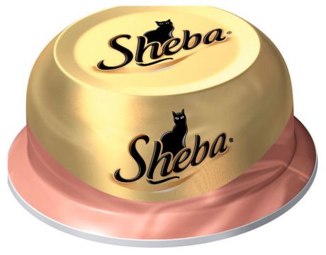 Влажный корм Sheba® Ассорти из сочного мяса курицы с уткой 80 гр (12 шт)