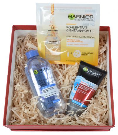 Подарочный набор для лица очищающий Garnier «Чистая кожа»