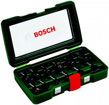Набор фрез Bosch 12шт., хвостовик 8мм (2.607.019.466)