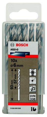 Сверло по металлу Bosch 2608595066