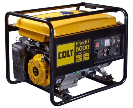 Бензиновый генератор Colt Sheriff 5000 (499301)