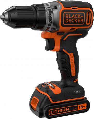 Бесщеточный шуруповерт Black & decker Bl186kb-qw