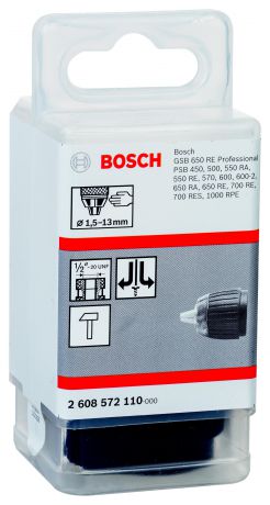Патрон для дрели Bosch 2608572110