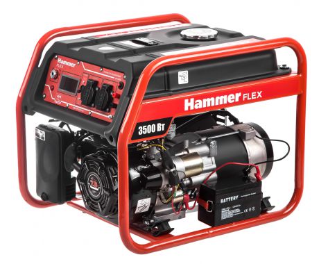 Бензиновый генератор Hammer Gn4000e
