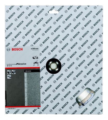 Круг алмазный Bosch Standard for abrasive 300x20/25.4 сегмент (2.608.602.620)