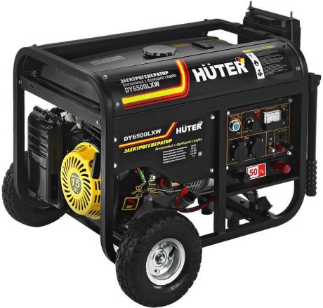 Сварочный бензиновый генератор Huter Dy6500lxw