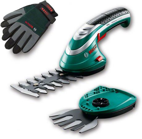 Ножницы Bosch Isio 3 + перчатки (060083310l)