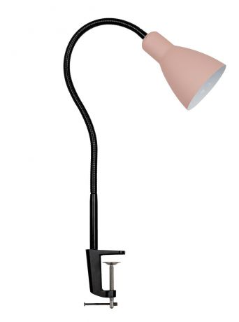 Лампа настольная ШКОЛЬНИК S-240 clip розовая