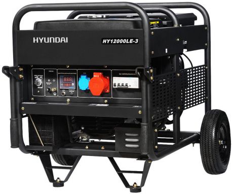 Бензиновый генератор Hyundai Hy 12000le-3