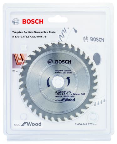 Диск пильный твердосплавный Bosch Eco wo 130x20-36t (2.608.644.370)