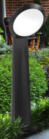 Светильник Fumagalli Lucia gabri remi 1l bmo, уличный, производство: Италия, черный матовый+оранжевая вставка