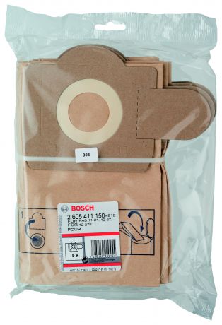 Мешок Bosch для пылесоса pas 11-21 (2.605.411.150)
