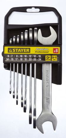 Ключ гаечный Stayer 27037-h8 (6 - 24 мм)