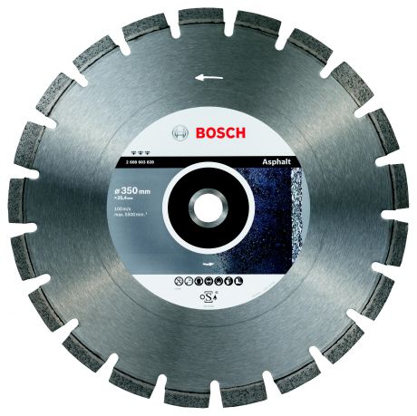 Круг алмазный Bosch 2608603828 best for asphalt