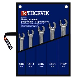 Ключ гаечный Thorvik Fnws005 (8 - 19 мм)