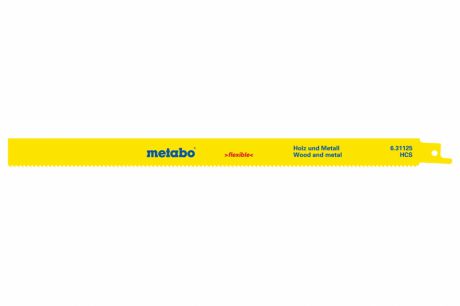 Полотно для сабельной пилы Metabo 631125000