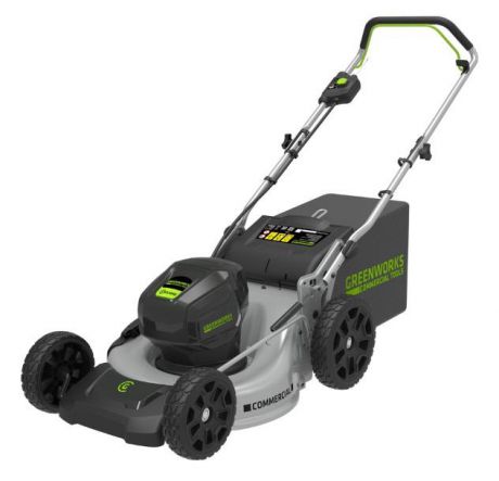 Аккумуляторная газонокосилка Greenworks Gc82lm46k5 (2502407ub)