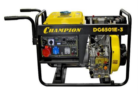 Бензиновый генератор Champion Dg6501e-3