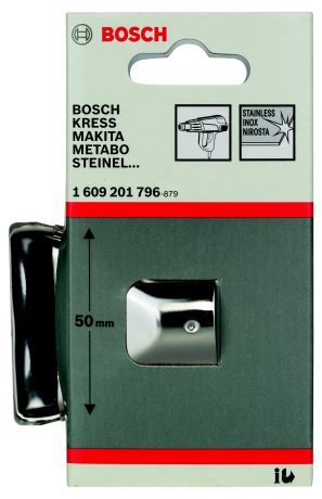 Насадка Bosch для фена - плоское стеклозащитное сопло 50 мм (1.609.201.796)