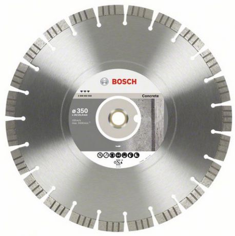 Круг алмазный Bosch Best for concrete 450x25.4 сегмент (2.608.602.660)