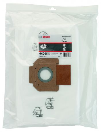Мешок Bosch для пылесоса gas 15 l (для сухой пыли)(2.605.411.229)