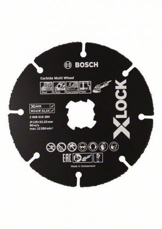 Круг отрезной Bosch 2608619284 x-lock