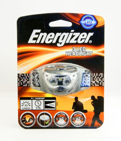 Фонарь Energizer 3 led headlight