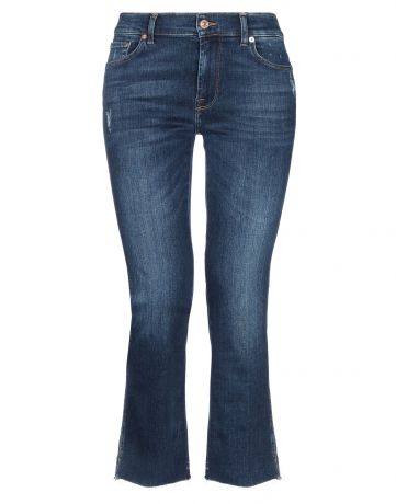 7 FOR ALL MANKIND Джинсовые брюки-капри