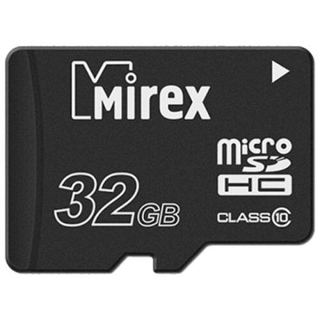 Карта памяти Mirex microSDHC Class 10 32GB
