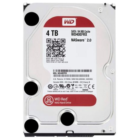 Жесткий диск Western Digital WD Red 4 TB (WD40EFRX)