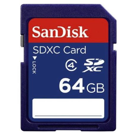 Карта памяти SanDisk SDXC Class 4 64GB