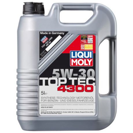 Моторное масло LIQUI MOLY Top Tec 4300 5W-30 5 л