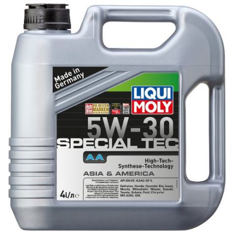 Моторное масло LIQUI MOLY Special Tec AA 5W-30 4 л