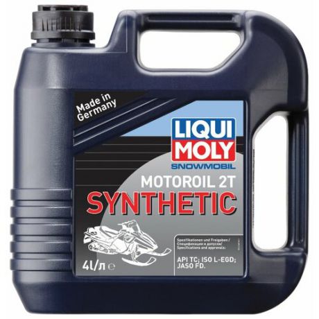 Моторное масло LIQUI MOLY Snowmobil Motoroil 2T Synthetic 4 л