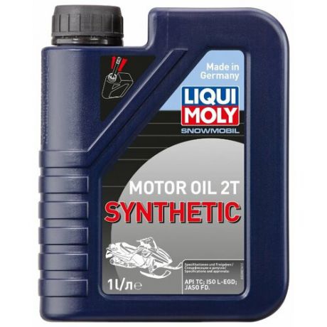 Моторное масло LIQUI MOLY Snowmobil Motoroil 2T Synthetic 1 л