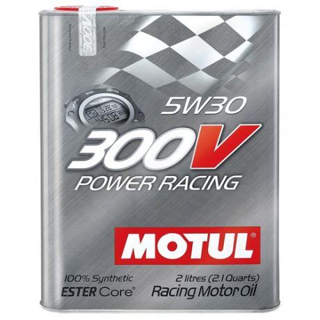 Моторное масло Motul 300V Power Racing 5W30 2 л