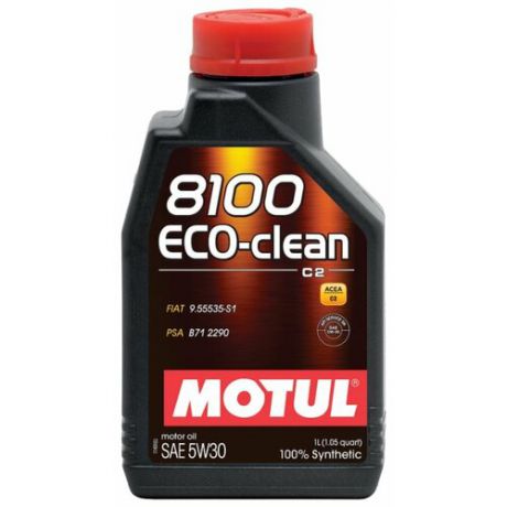 Моторное масло Motul 8100 Eco-clean 5W30 1 л