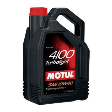 Моторное масло Motul 4100 Turbolight 10W40 4 л