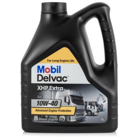 Моторное масло MOBIL Delvac XHP Extra 10W-40 4 л