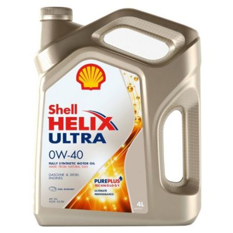 Моторное масло SHELL Helix Ultra 0W-40 4 л