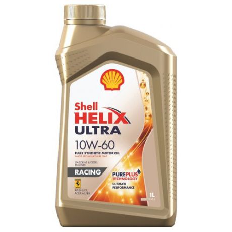 Моторное масло SHELL Helix Ultra Racing 10W-60 1 л