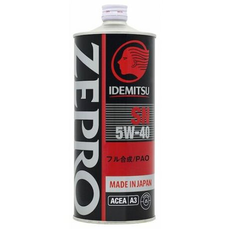 Моторное масло IDEMITSU Zepro Racing 5W-40 1 л