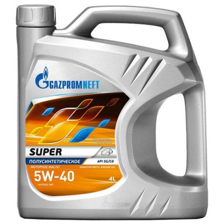 Моторное масло Газпромнефть Super 5W-40 4 л