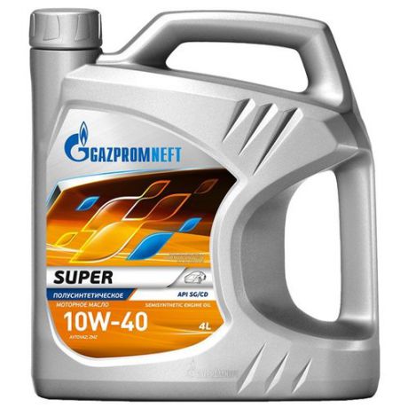 Моторное масло Газпромнефть Super 10W-40 4 л