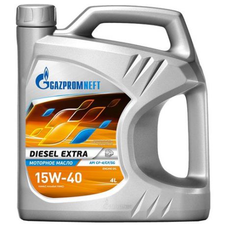 Моторное масло Газпромнефть Diesel Extra 15W-40 4 л