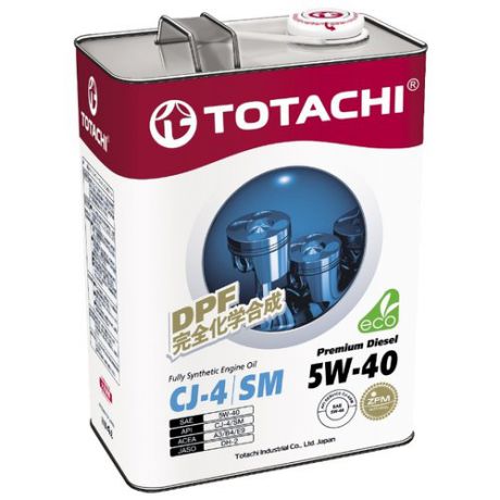 Моторное масло TOTACHI Premium Diesel 5W-40 4 л
