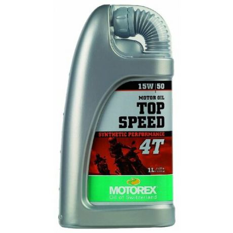 Моторное масло Motorex Top Speed 4T 15W-50 1 л