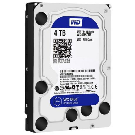 Жесткий диск Western Digital WD Blue Desktop 4 TB (WD40EZRZ)